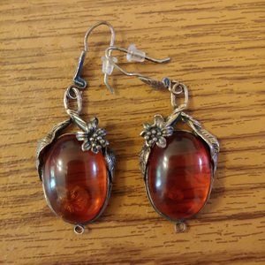 Gorgeous Real Amber Earrings